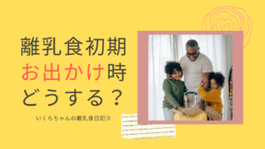 生後6ヶ月で旅行。離乳食はどうする?いくらちゃんの離乳食日記③