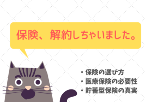 医療保険って本当に必要?保険の『意味』を考えて解約した話